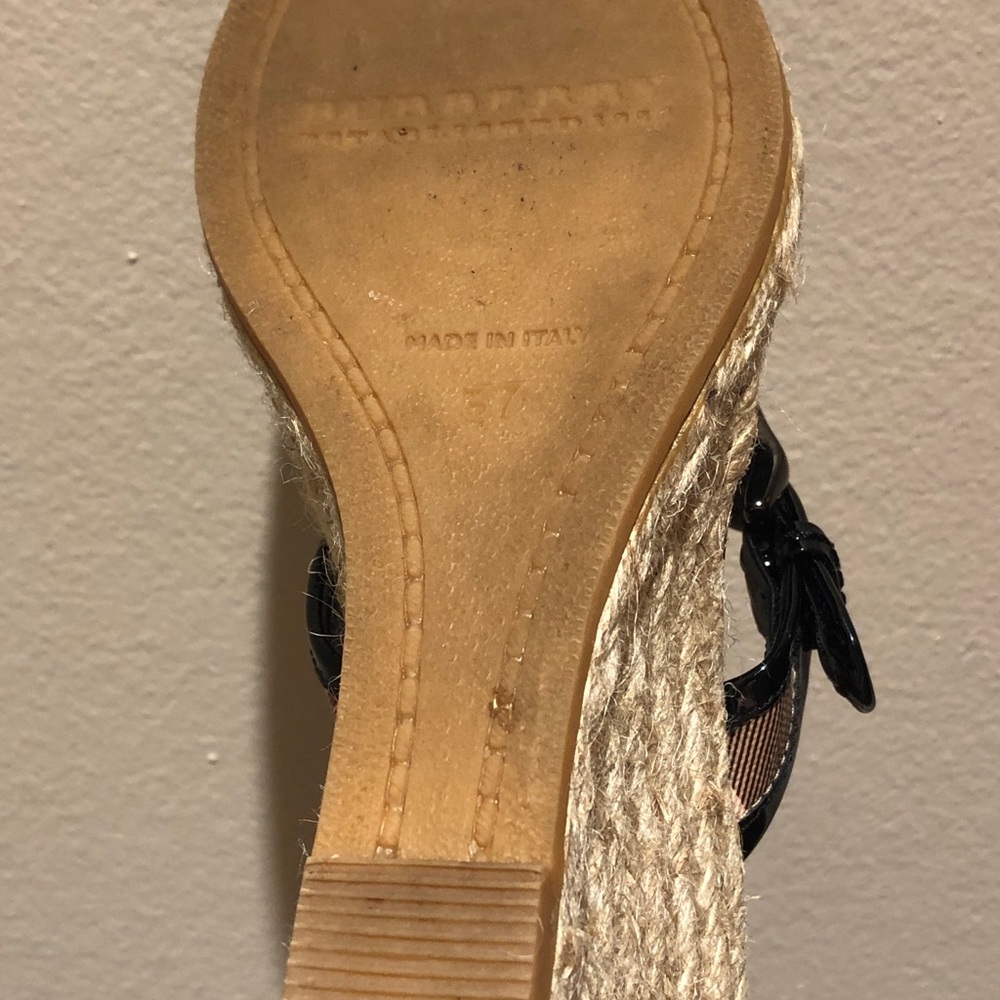 Burberry Wedge Sandals - Picture 5 of 10
